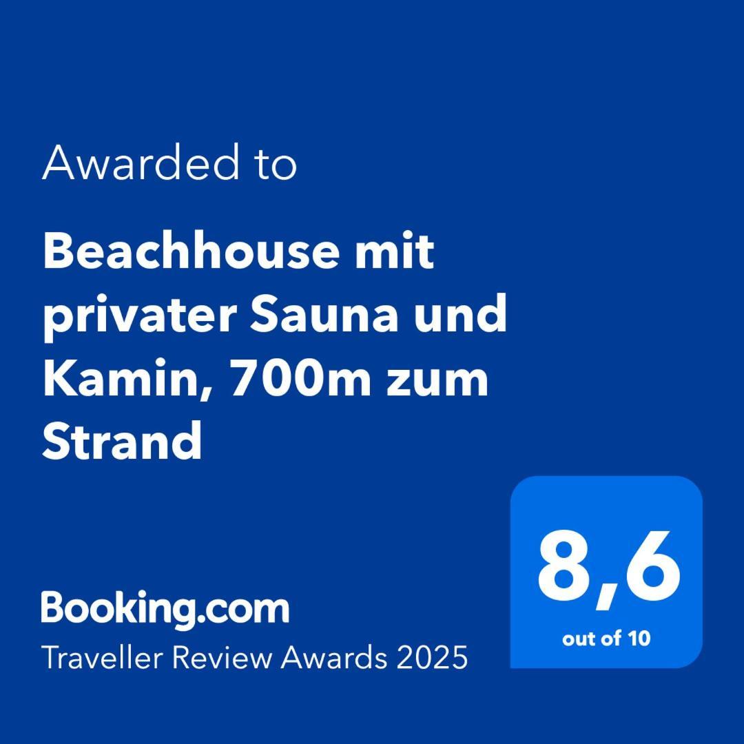 Beachhouse Mit Privater Sauna Und Kamin, 700M Zum Strand Schonberger Strand Exterior foto